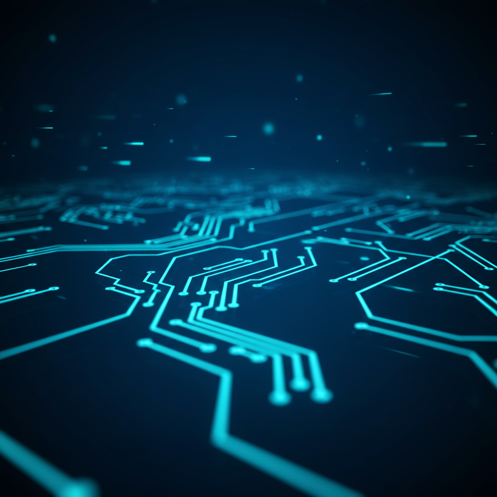 Abstract Technology Background